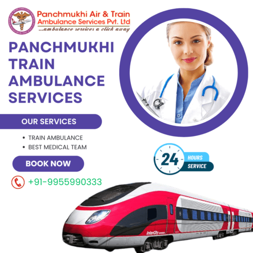 Now Panchmukhi Train Ambulance Service in Patna