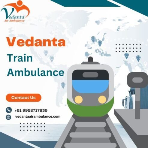 Train Ambulance Service in Bhubaneswar for Shifting Patient