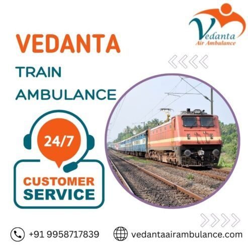 Vedanta Train Ambulance Service in Kochi to provide timely and efficie