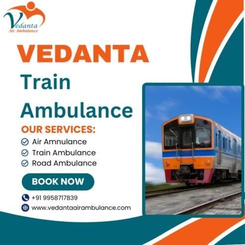 Vedanta offers an affordable Train Ambulance Service in Kolkata