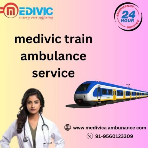 Medivic Aviation Train Ambulance in Kolkata