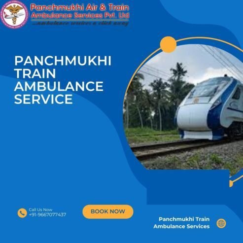 Panchmukhi Train Ambulance in Kolkata Provides Patients with Unmatche