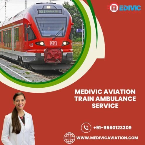 Reach Medical Facilities Medivic Aviation Train Ambulance Service in