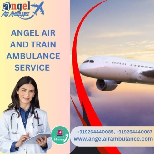 Book Air and Train Ambulance Services in Kolkata Form Anywhere In Indi