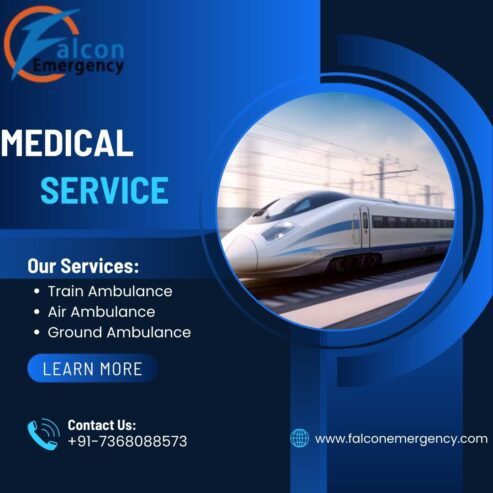 The Best Option for a Critical Transfer in Patna is a Falcon ambulance