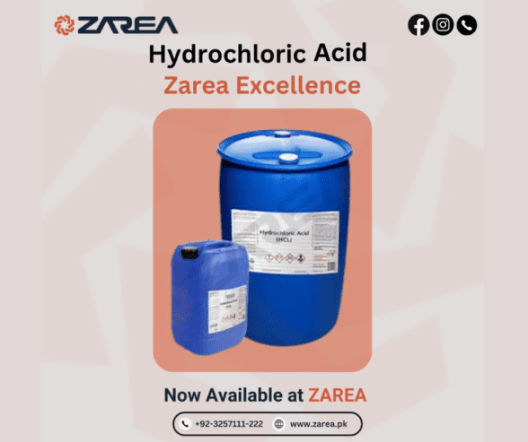 Hydrochloric Acid Now Available at Zarea Limited