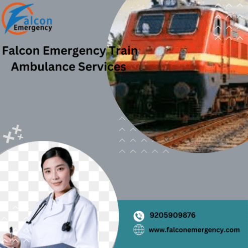 Book Life-care Falcon Emergency Train Ambulance in Varanasi with Venti