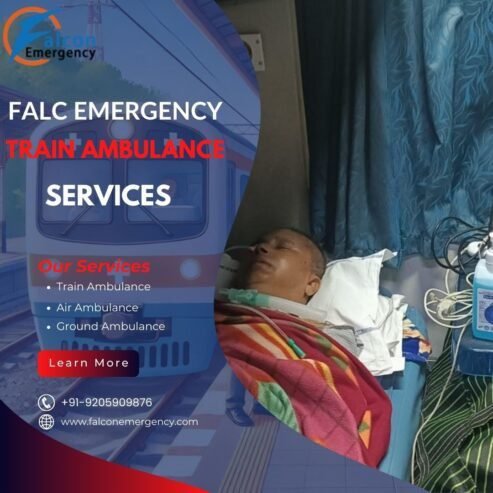 Book Now FALC Emergency Train Ambulance Service in Jaipur