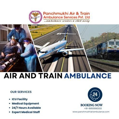 Book Panchmukhi Air and Train Ambulance Services in Goa