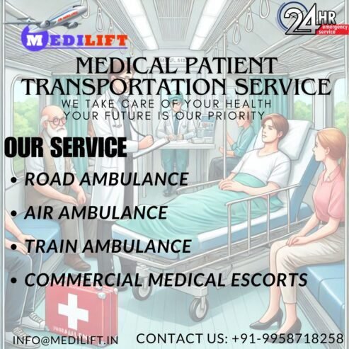 Book Medilift Train ambulance service in Bangalore to shift the patien