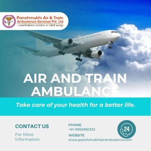 Panchmukhi Air and Train Ambulance Services with Facility in Gwalior