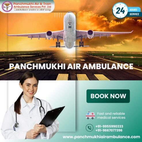 Get Panchmukhi Air and Train Ambulance Services in Varanasi