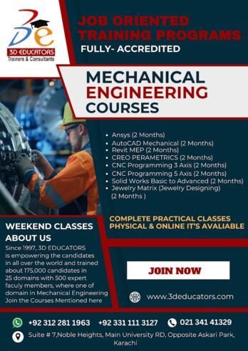 Mechanical Engineering & Civil Engineering Training