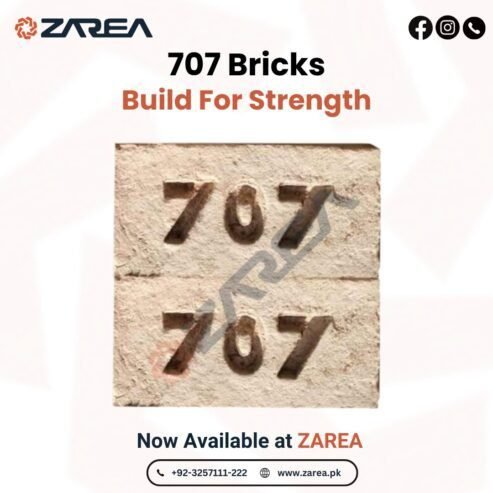 707 ( Awwal Bricks) Available at Zarea