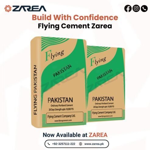 Flying Cement (OPC) | Now Available at Zarea Limited