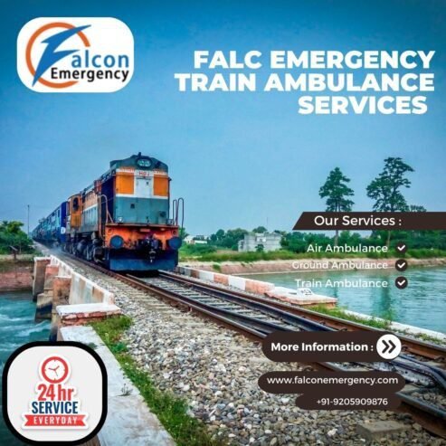 FALC Emergency Train Ambulance in Ranchi Comes with Medical Facilities