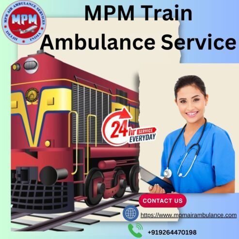 For the safest patient transfer in Mumbai, use MPM Train Ambulance