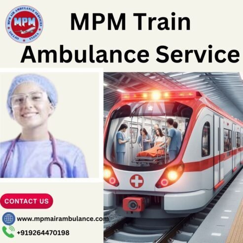 MPM Train Ambulance Services in Bangalore offers reliable