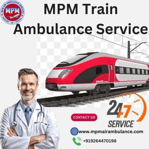 MPM Train Ambulance Services is a Patient’s Medical Lifeline in Patna