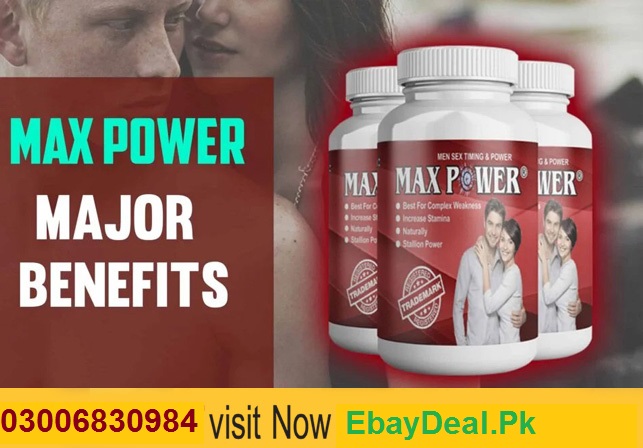 Max Power Capsule Price in Khanewal | 03006830984 | Shop Now
