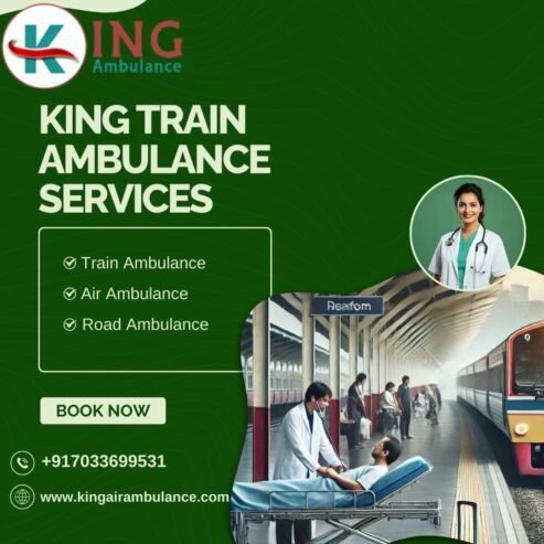 King Train Ambulance in Ranchi is dedicated to provide Safe Transfer