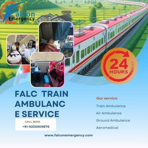 Book FALC Emergency Train Ambulance in Patna for Safe Transportation