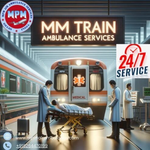 Comfort and Care Are Perfectly Balanced by MPM Train Ambulance Patna