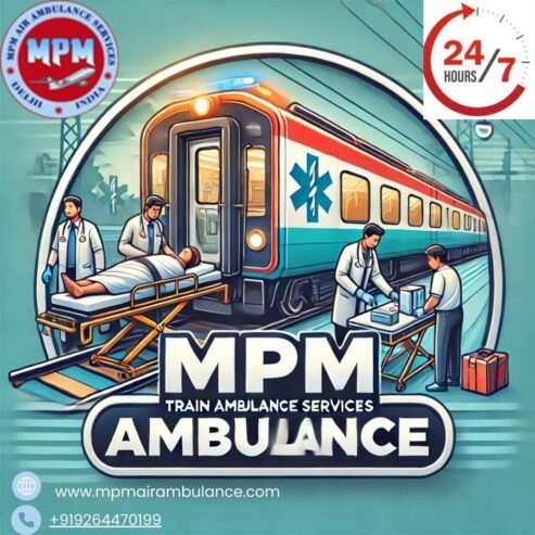 Mumbai’s MPM Train Ambulance Offers Bed-To-Bed Patient Care