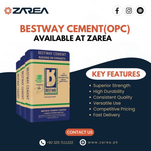 Bestway Cement (opc) | Now Available at | Zarea Limited