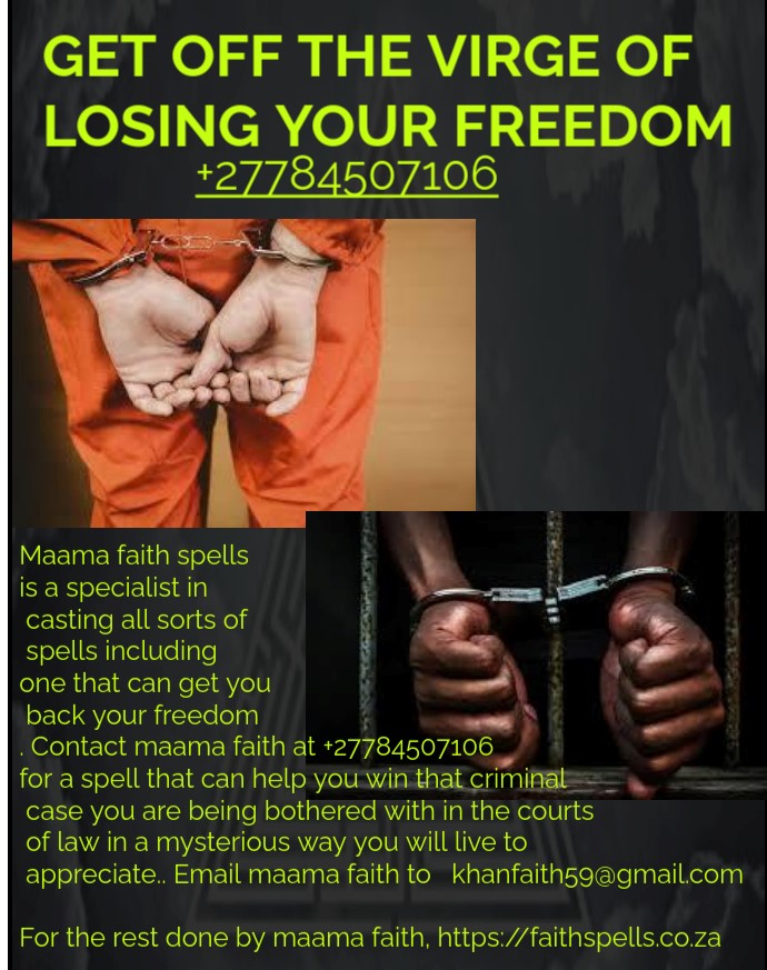 Get off the verge of losing your freedom