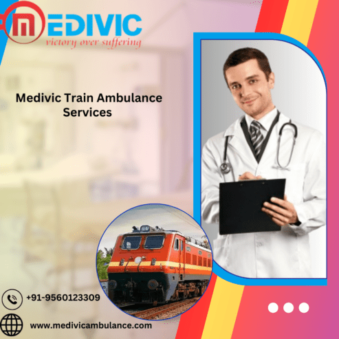 Medivic Train Ambulance in Raipur has the Best Medical Equipment Avail