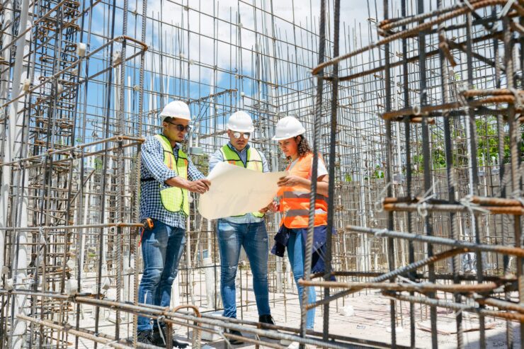 Engineers & Construction workers