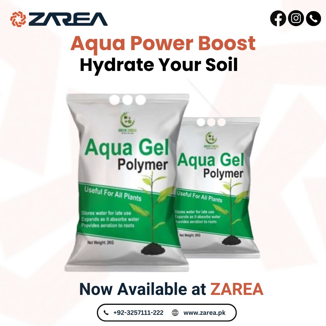 Aqua Gel Polymer Available at Zarea Limited