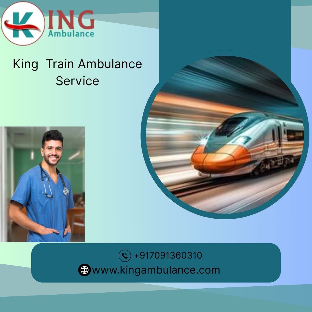 Opt for King Train Ambulance Services in Raipur for Critical Health C