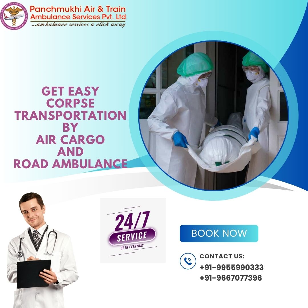 Panchmukhi Dead Body Ambulance in Ranchi is Available at your service