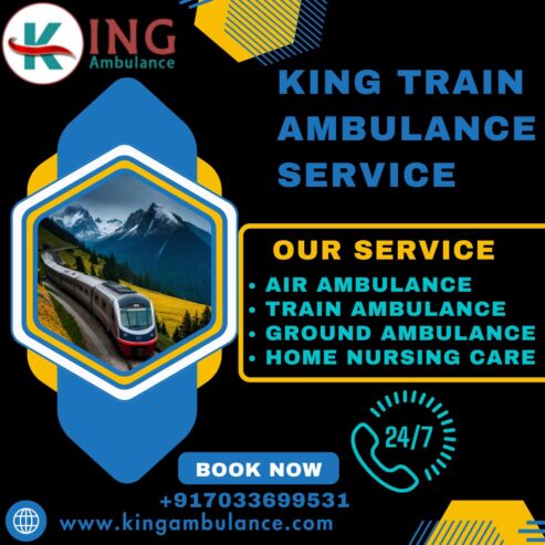 King Train Ambulance Transfer Patients 24×7 in Silchar