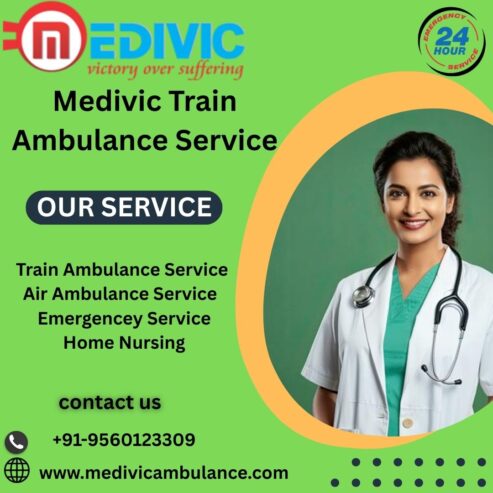 Medivic Train Ambulance provide Timely Medical Transfer in Siliguri