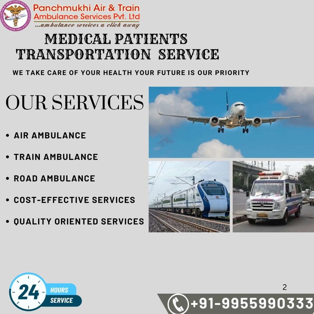 Panchmukhi Train Ambulance IN Ranchi