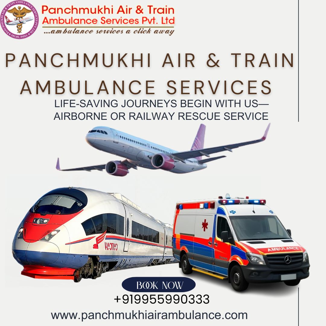 Panchmukhi Train Ambulance Services in Ranchi