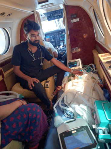Air Ambulance Service in Patna – Complete Bed-to-Bed ICU Service