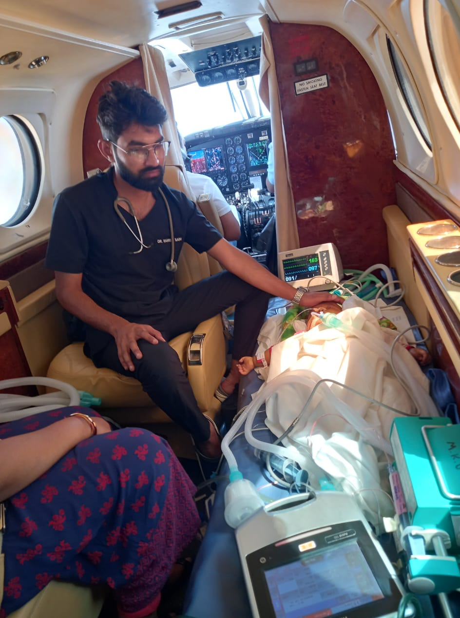 Air Ambulance Service in Patna – Complete Bed-to-Bed ICU Service