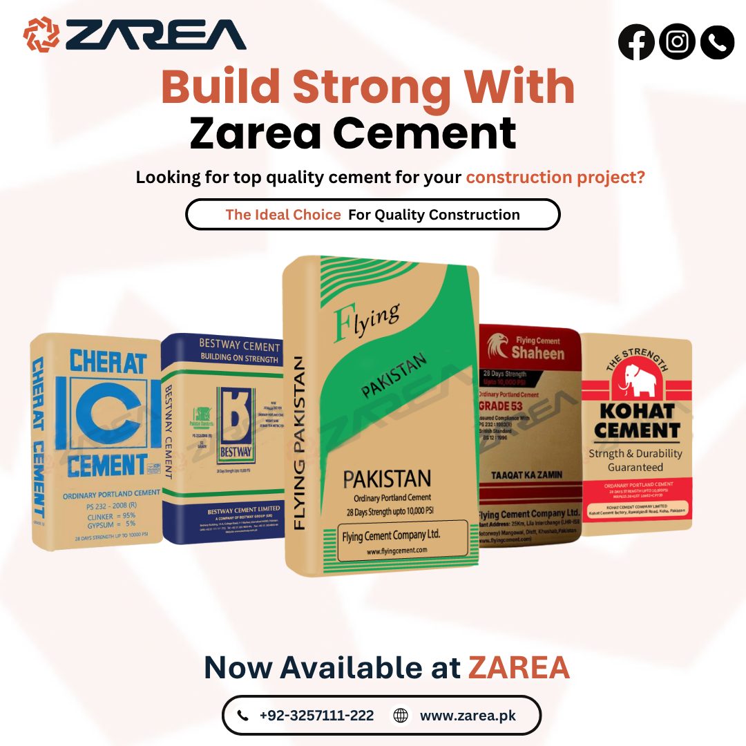 High Quality Cement Available at Zarea Limited