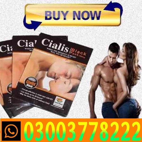 Cialis Black Tablets Price in Faisalabad- 03003778222