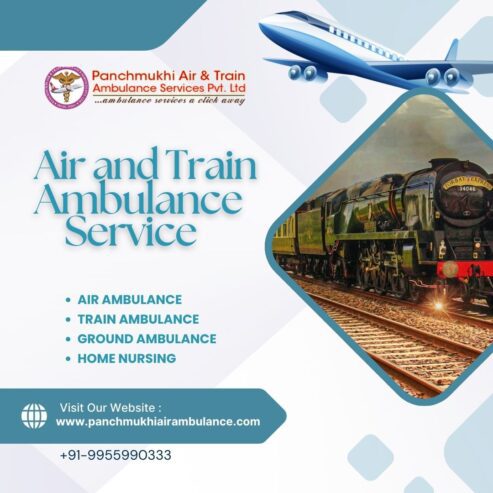 Use Optimum Air Ambulance from Delhi with a Critical Care Facility