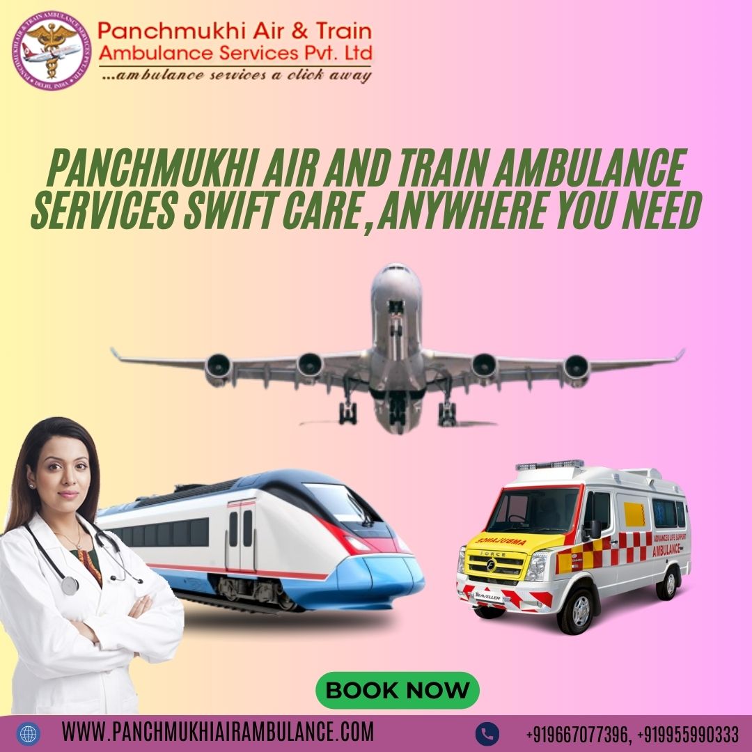 Arranging the Relocation Mission by Panchmukhi Air Ambulance Delhi