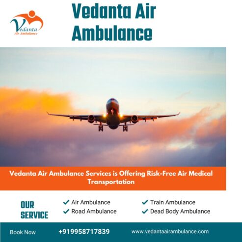 Ultramodern Air Ambulance with Full Healthcare Services in Guwahati