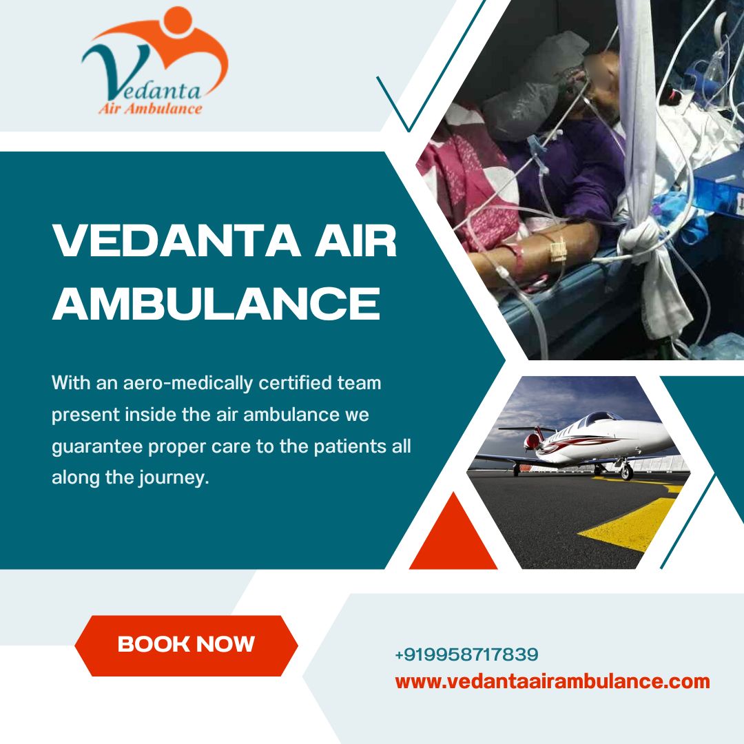Secure and Convenient Air Ambulance with Medical Setup from Chennai