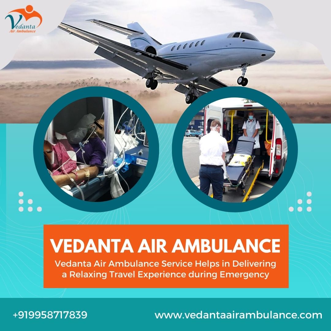 Choose Splendid Air Ambulance with Medical Solution from Patna