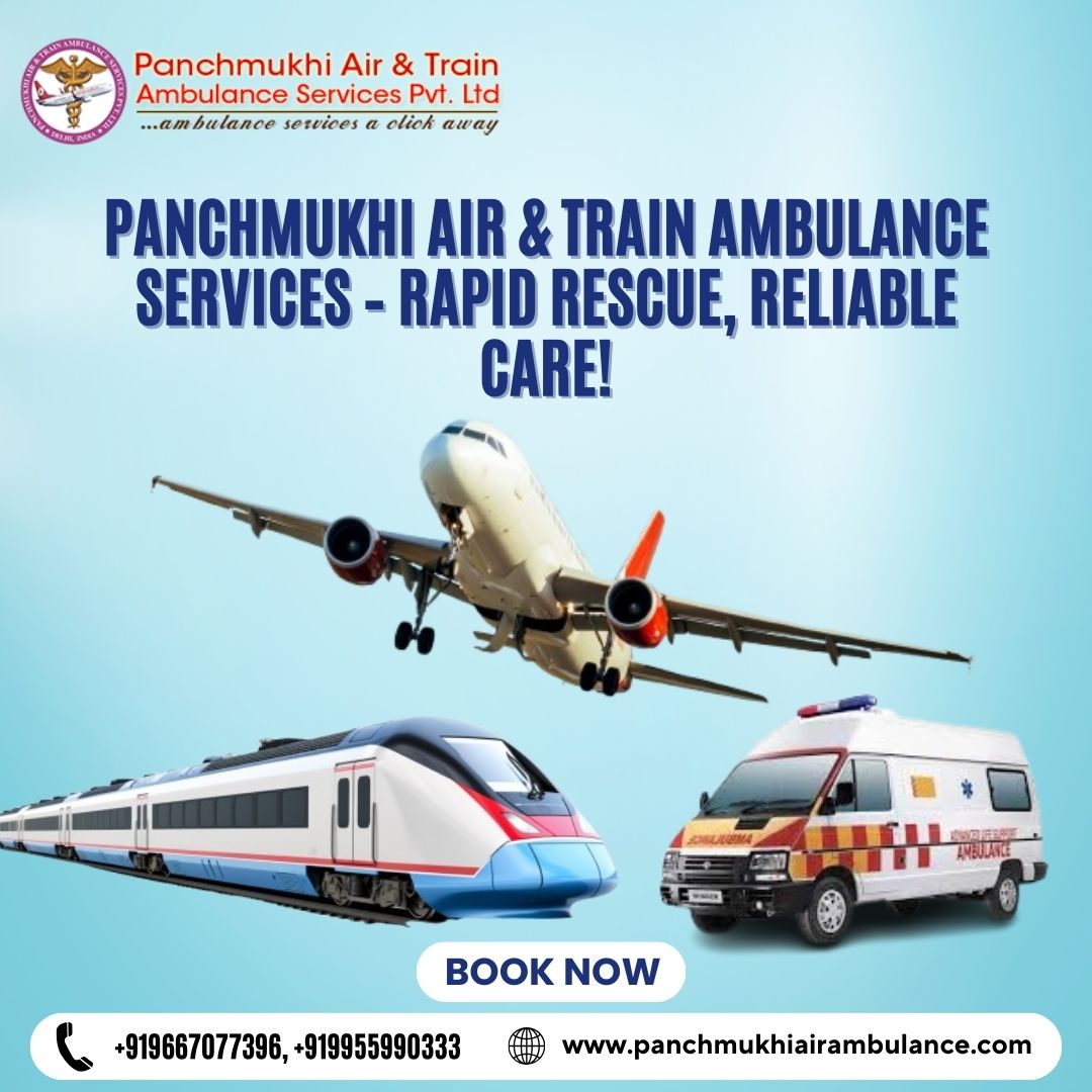 Panchmukhi Air Ambulance Patna – Use 24 Hours with Full ICU Support