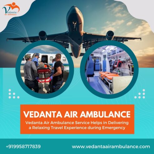 To avail the Best Air Ambulance at a Low Charge in Patna, contact Veda